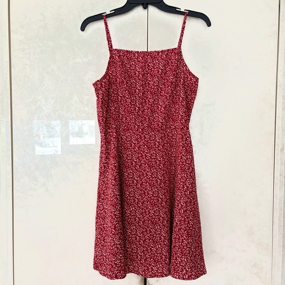 SHEIN Dresses & Skirts - Floral Red Mini Dress